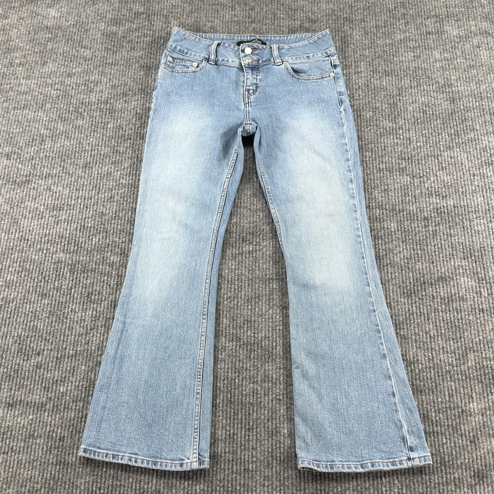 VTG London Jeans Bootcut Jeans Women 4 (29x30)Light Wash Mid Rise Stretch Denim